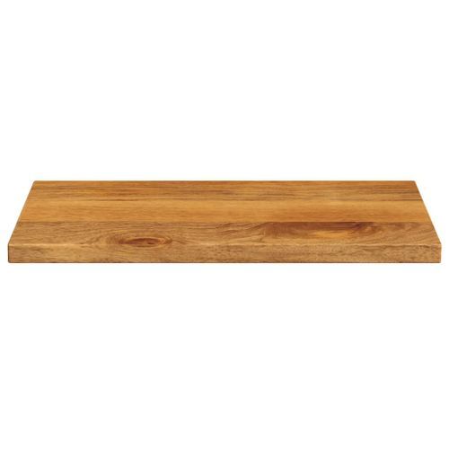 Dessus de table 50x20x3,8 cm rectangulaire bois massif manguier - Photo n°3; ?>