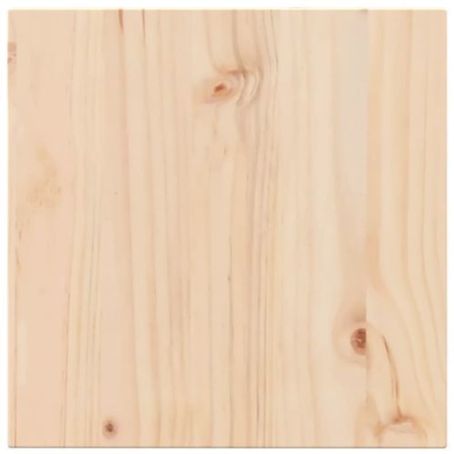 Dessus de table 50x50x2,5 cm carré bois de pin massif - Photo n°2; ?>