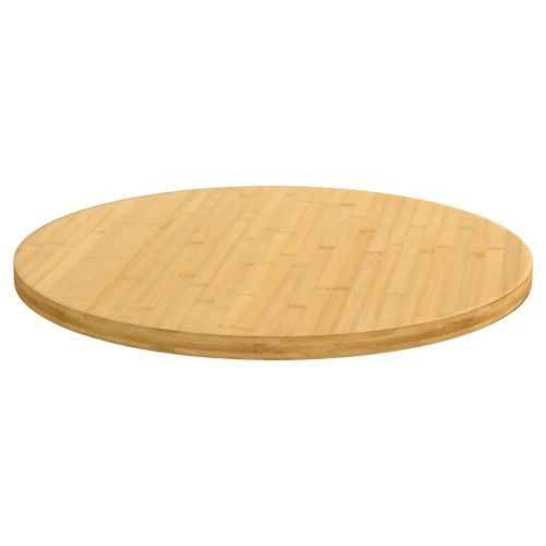 Dessus de table Ø60x2,5 cm bambou - Photo n°2; ?>