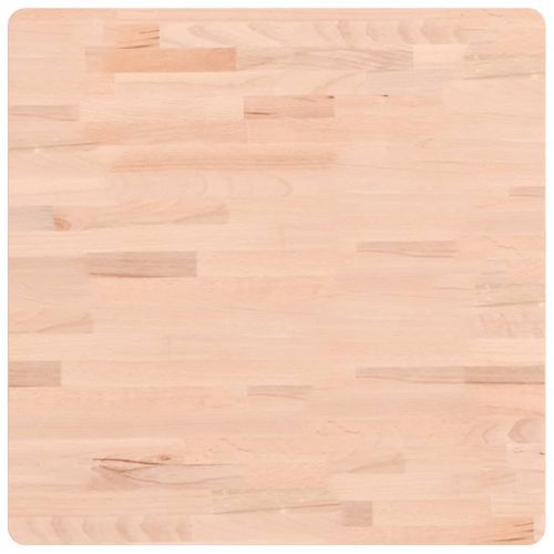 Dessus de table 60x60x1,5 cm carré bois massif de hêtre - Photo n°2; ?>