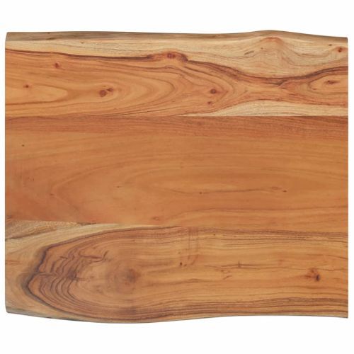 Dessus de table 70x60x2,5 cm rectangulaire bois massif acacia - Photo n°3; ?>