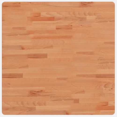 Dessus de table 70x70x1,5 cm carré bois massif de hêtre - Photo n°2; ?>