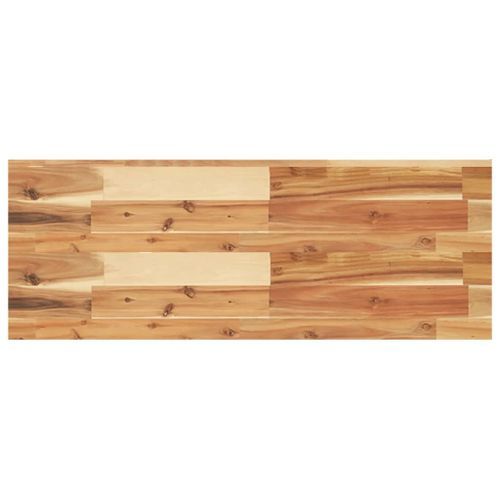 Dessus de table 80x30x4 cm rectangulaire bois massif d'acacia - Photo n°2; ?>