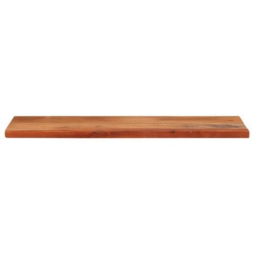 Dessus de table 80x40x2,5 cm rectangulaire bois massif d'acacia - Photo n°3; ?>