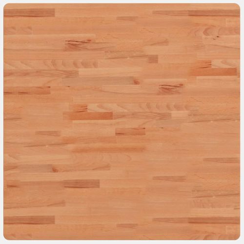 Dessus de table 80x80x1,5 cm carré bois massif de hêtre - Photo n°2; ?>