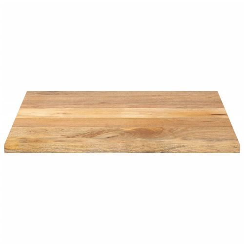 Dessus de table 80x80x2,5 cm carré bois massif de manguier - Photo n°3; ?>