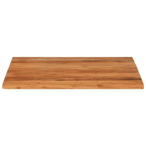 Dessus de table 80x80x3,8 cm carré bois massif d'acacia - Photo n°3; ?>