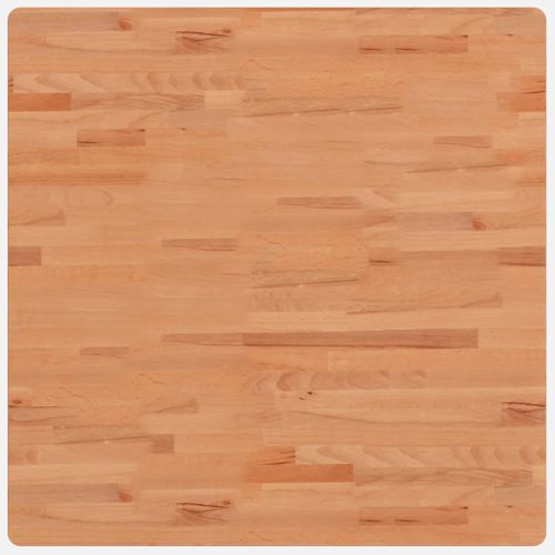 Dessus de table 80x80x4 cm carré bois massif de hêtre - Photo n°2; ?>