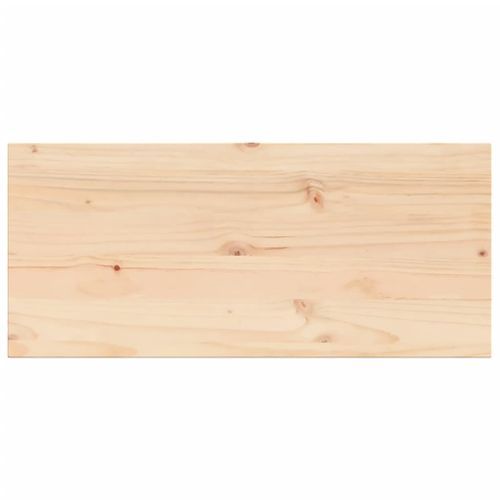 Dessus de table 90x40x1,7 cm rectangulaire bois de pin massif - Photo n°2; ?>