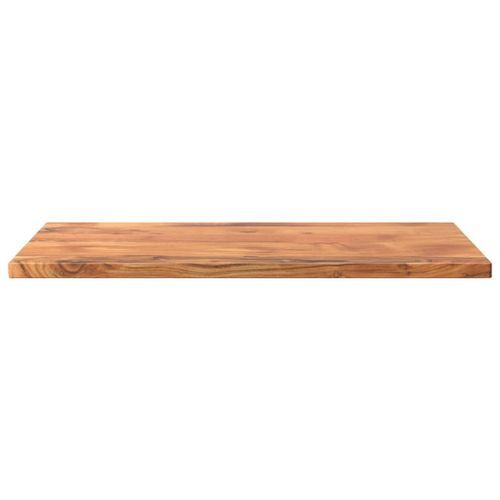 Dessus de table 90x50x2,5 cm rectangulaire bois massif d'acacia - Photo n°3; ?>