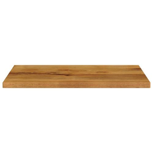 Dessus de table 90x60x2,5 cm rectangulaire bois massif manguier - Photo n°3; ?>