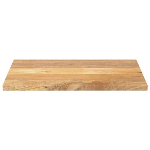 Dessus de table 90x70x2,5 cm rectangulaire bois massif manguier - Photo n°3; ?>