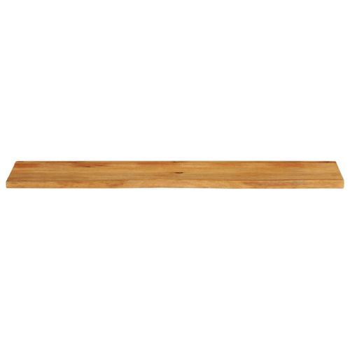 Dessus de table à bord vivant 140x20x3,8cm bois massif manguier - Photo n°3; ?>