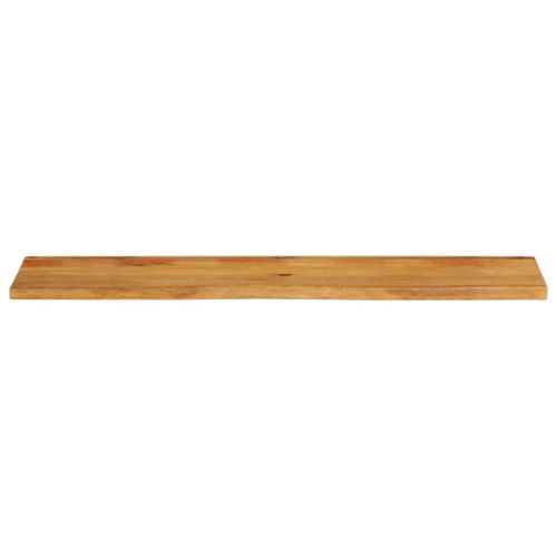 Dessus de table à bord vivant 140x30x3,8cm bois massif manguier - Photo n°3; ?>