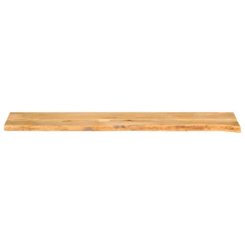 Dessus de table à bord vivant 180x30x3,8cm bois massif manguier - Photo n°3; ?>