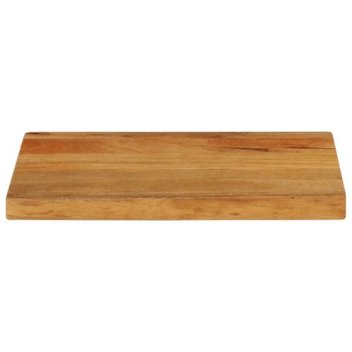 Dessus de table à bord vivant 40x20x3,8 cm bois massif manguier - Photo n°3; ?>