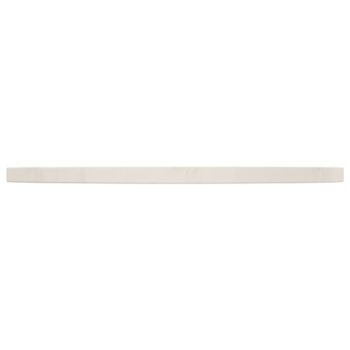 Dessus de table Blanc Ø60x2,5 cm Bois de pin massif - Photo n°3; ?>