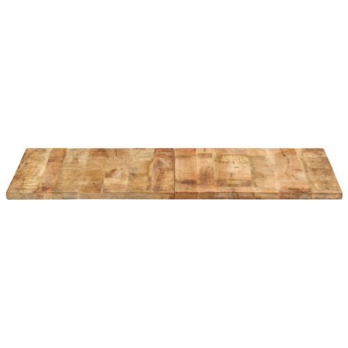 Dessus de table bois de manguier solide 25-27 mm 120x60 cm - Photo n°2; ?>