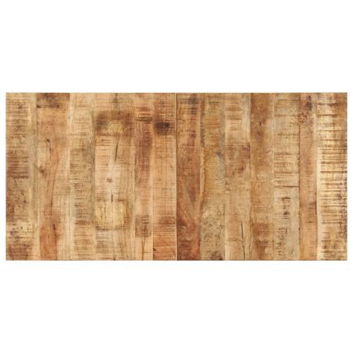 Dessus de table bois de manguier solide 25-27 mm 120x60 cm - Photo n°3; ?>