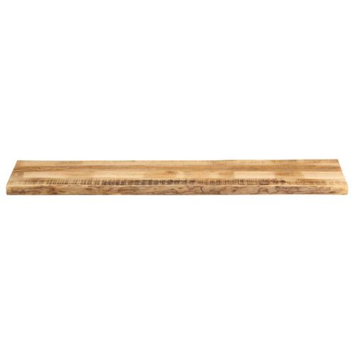 Dessus de table bord vivant 160x40x3,8 cm bois de manguier brut - Photo n°3; ?>