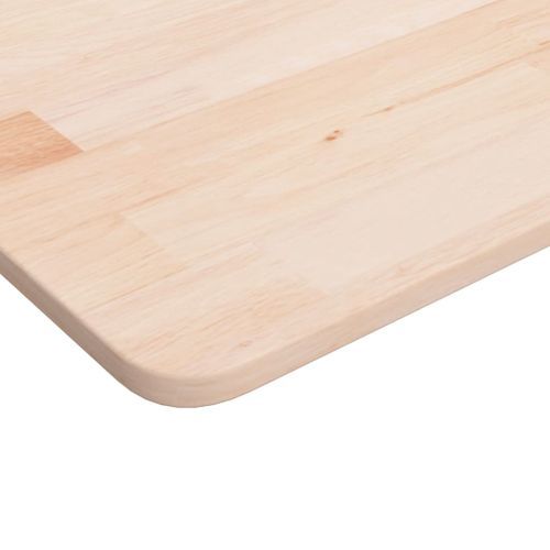 Dessus de table carré 40x40x1,5 cm Bois chêne massif non traité - Photo n°3; ?>