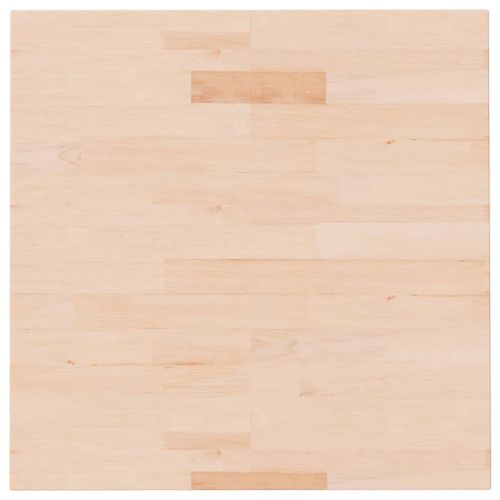 Dessus de table carré 60x60x1,5 cm Bois chêne massif non traité - Photo n°2; ?>