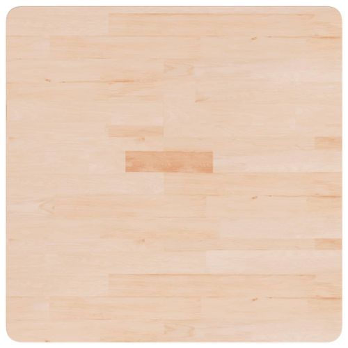 Dessus de table carré 70x70x1,5 cm Bois chêne massif non traité - Photo n°2; ?>