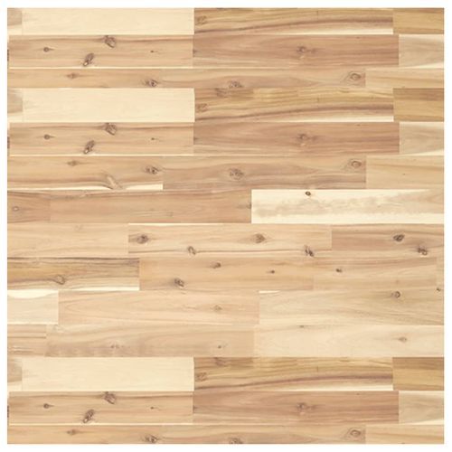 Dessus de table carré 70x70x4 cm bois massif d'acacia - Photo n°2; ?>