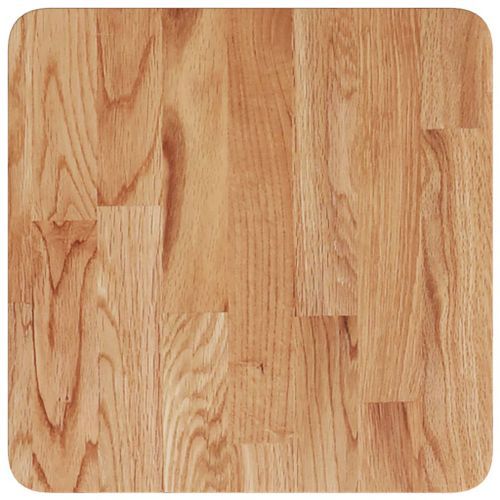 Dessus de table carré Marron clair40x40x2,5cm Bois chêne traité - Photo n°2; ?>