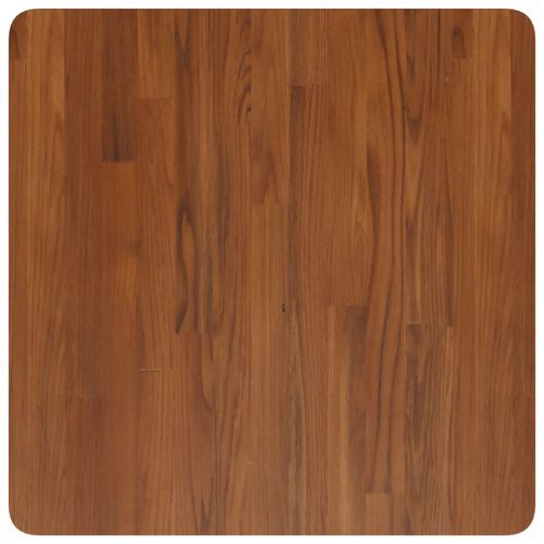 Dessus de table carré Marron foncé 60x60x4cm Bois chêne traité - Photo n°2; ?>