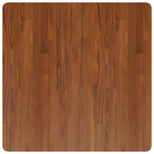 Dessus de table carré Marron foncé 80x80x4cm Bois chêne traité - Photo n°2; ?>