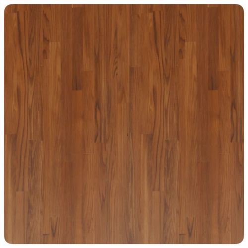 Dessus de table carré Marron foncé 90x90x4cm Bois chêne traité - Photo n°2; ?>