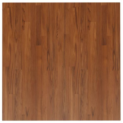 Dessus de table carré Marron foncé90x90x2,5cm Bois chêne traité - Photo n°2; ?>