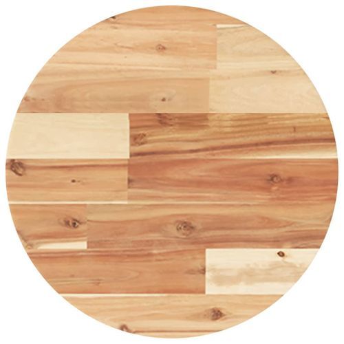 Dessus de table rond Ø40x4 cm bois massif d'acacia - Photo n°2; ?>