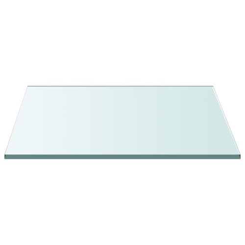 Dessus de table Transparent 30x30 cm Verre trempé - Photo n°2; ?>