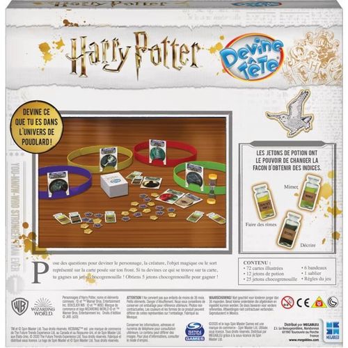 Devine Tete Harry Potter - Jeux de société - MEGABLEU - Jeu d'action enfant - Photo n°2; ?>