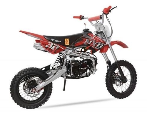 Dirt bike 125cc NXD 14/12 automatique e-start rouge - Photo n°3; ?>