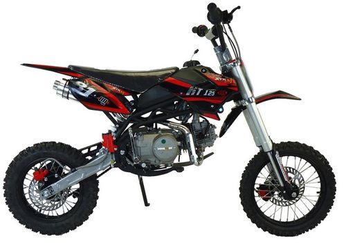 Dirt Bike KT 125cc 4t Rouge - Photo n°2; ?>