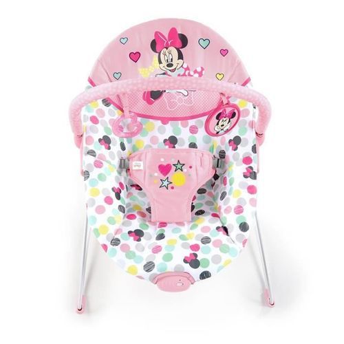 Disney Baby Transat Minnie Spotty Dotty avec vibrations et arche de jeux - Photo n°3; ?>