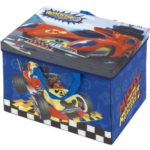 DISNEY Boite de Rangement et Tapis de Jeu 2 en 1 Mickey Mousse - Photo n°2; ?>