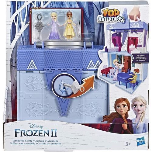 Disney La Reine des Neiges 2 - Pop up - Mini Château d'Arendelle des poupees Elsa et Anna - 2 étages - Photo n°2; ?>