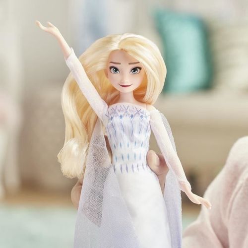 Disney La Reine des Neiges 2 - Poupée Princesse Disney Elsa chantante (français) en tenue de Reine - 27 cm - Photo n°2; ?>