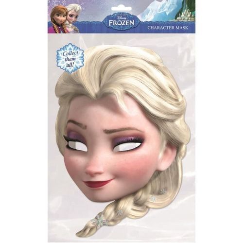 DISNEY Masque Elsa en carton - Photo n°2; ?>