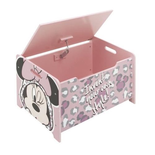 DISNEY MINNIE - Coffre de rangement en bois - Photo n°2; ?>