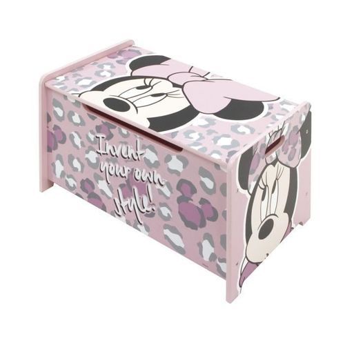 DISNEY MINNIE - Coffre de rangement en bois - Photo n°3; ?>