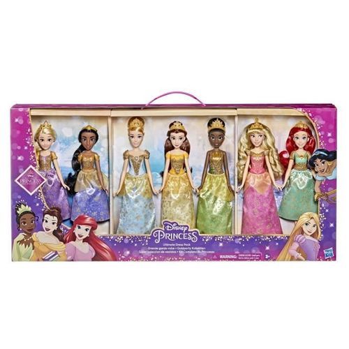 DISNEY PRINCESSES - Collection dorée - Pack de 7 poupées mannequin - Jouet de princesses ultime pour enfant, des 3 ans - Photo n°2; ?>