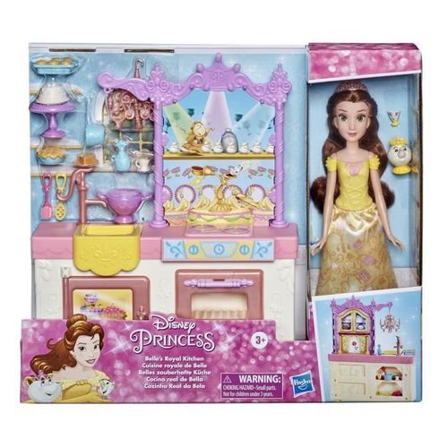 Disney Princesses - Poupee Belle et sa cuisine royale - Photo n°2; ?>