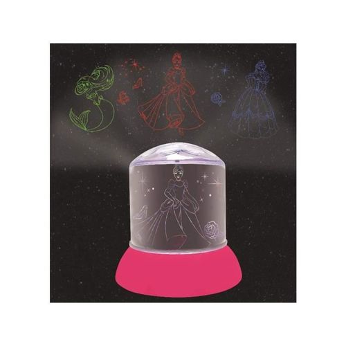 DISNEY PRINCESSES - Veilleuse LED avec Projections 3 couleurs - LEXIBOOK - Photo n°3; ?>