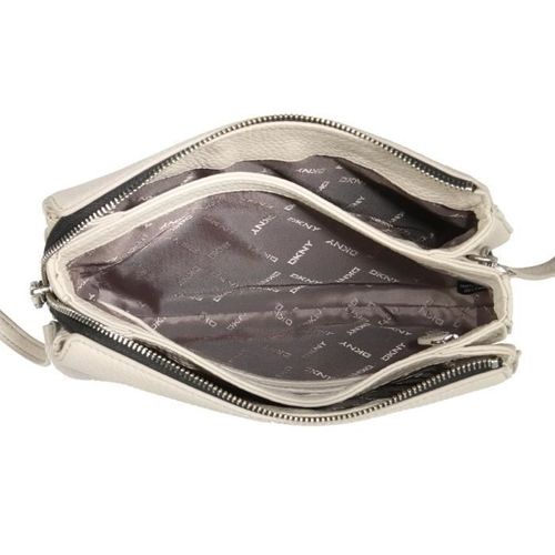 DKNY Sac a Bandouliere R1613202 TRIBECA beige Femme - Photo n°3; ?>