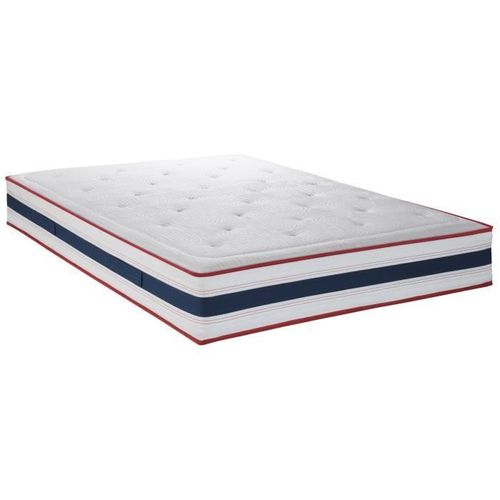 DODO Ensemble matelas MALVA 180 x 200 cm + sommiers - Mousse HRaero et mémoire de forme - 27 cm - Equilibré - Photo n°2; ?>